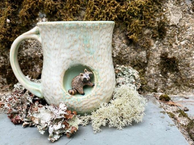 Amazing Hand-Made Cups With Artistic Sculptures