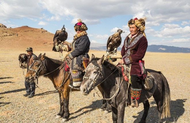 The Lives Of Eagle Hunters In Western Mongolia