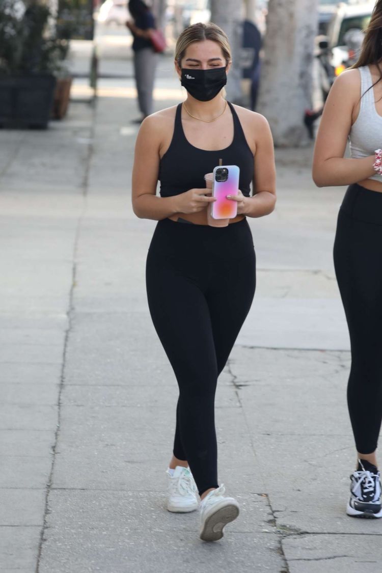 Addison Rae Spotted Jogging Out In Beverly Hills