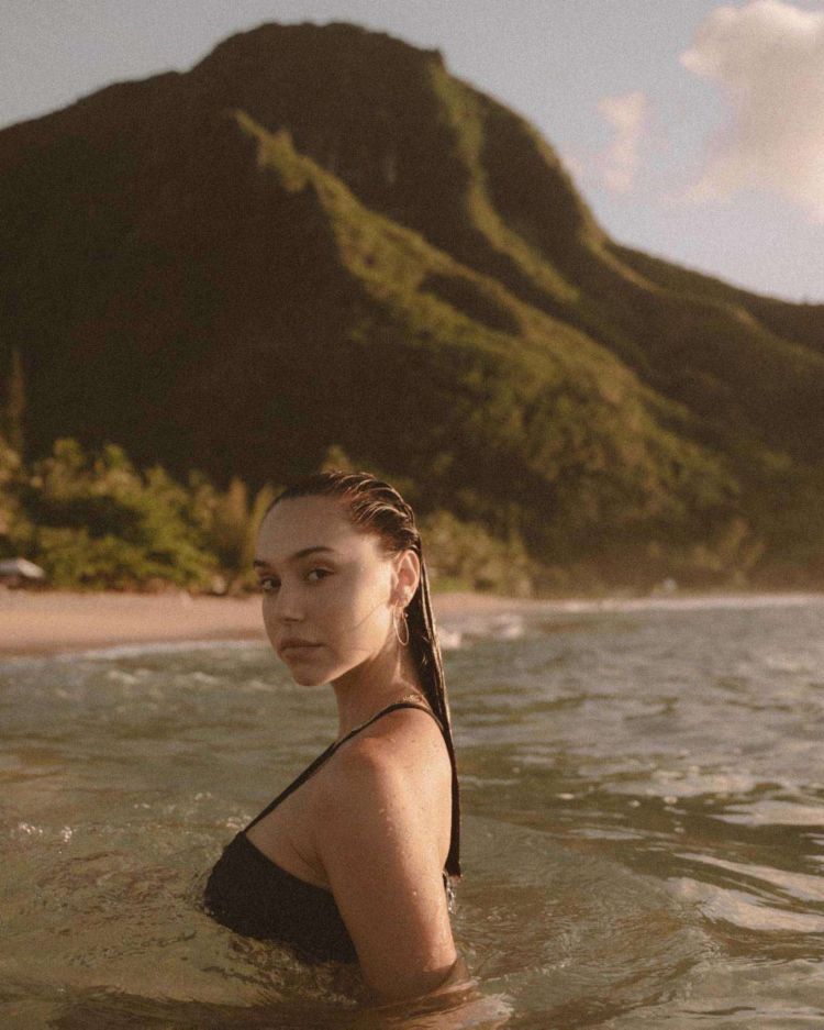 Alexis Ren At The Beach For Jack Elias Photoshoot 2020