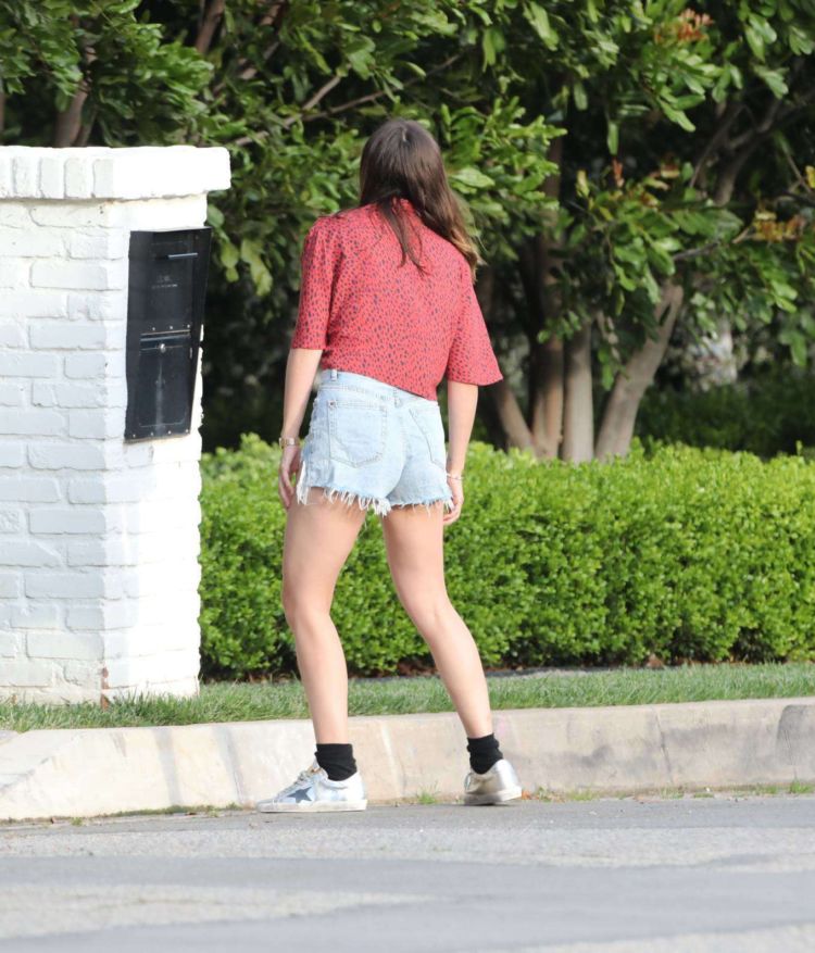 Ana De Armas Playing With Ben Affleck's Kids In Brentwood