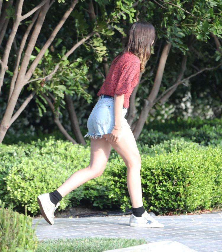 Ana De Armas Playing With Ben Affleck's Kids In Brentwood