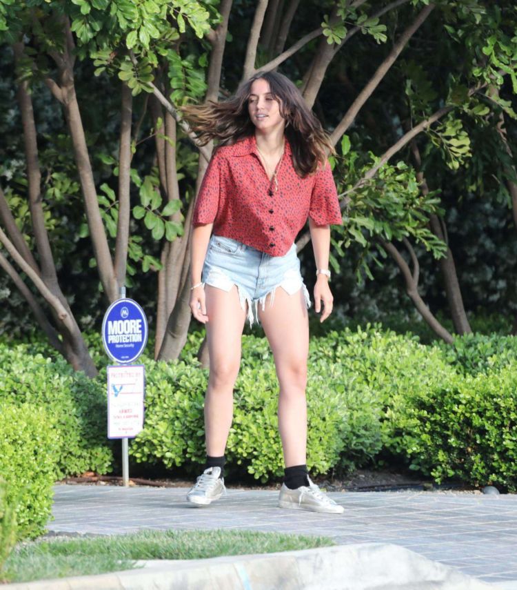 Ana De Armas Playing With Ben Affleck's Kids In Brentwood