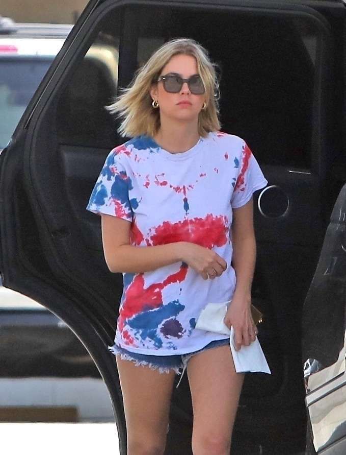 Ashley Benson Spotted Pumping Gas In Shorts Out In Los Angeles