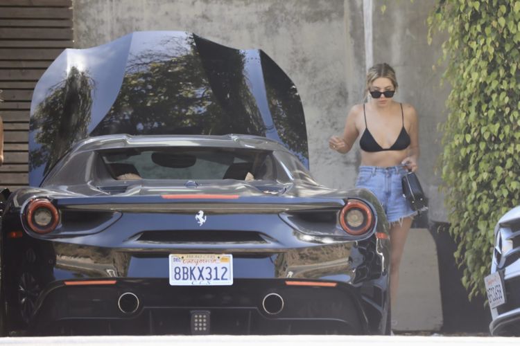 Ashley Benson Out And About Candids In Malibu