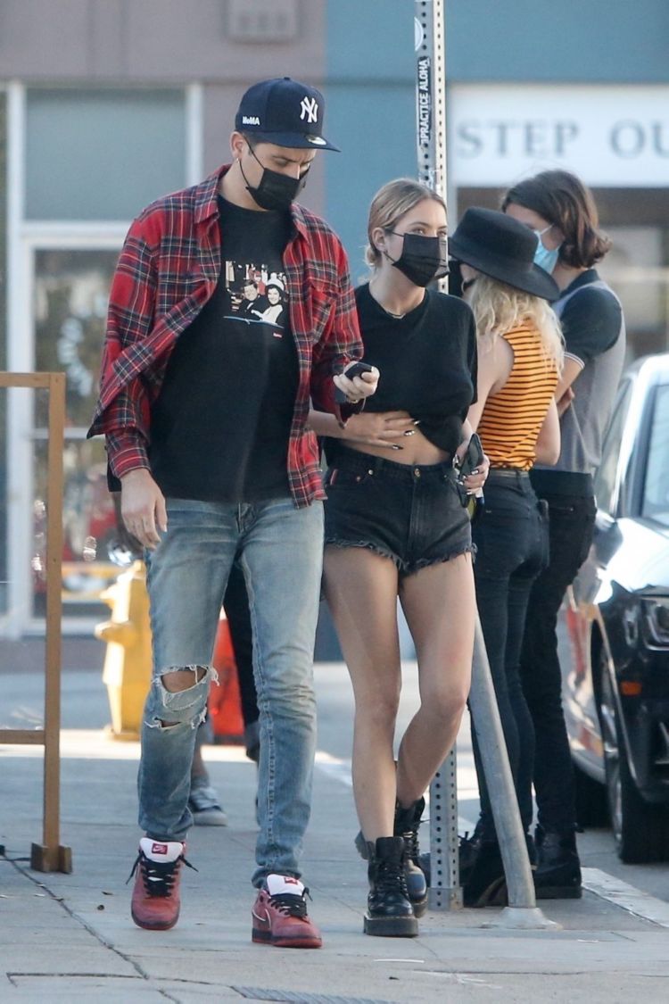 Ashley Benson Spotted At Mustard Seed Cafe In Los Angeles
