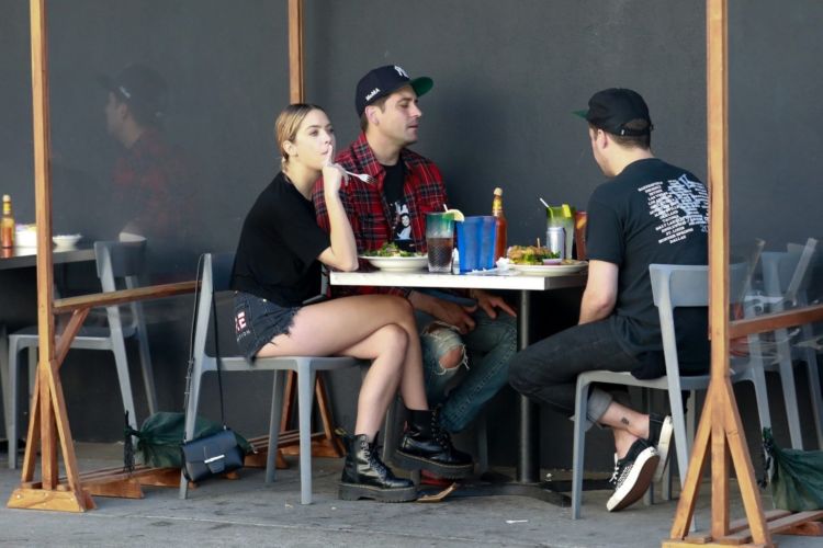 Ashley Benson Spotted At Mustard Seed Cafe In Los Angeles