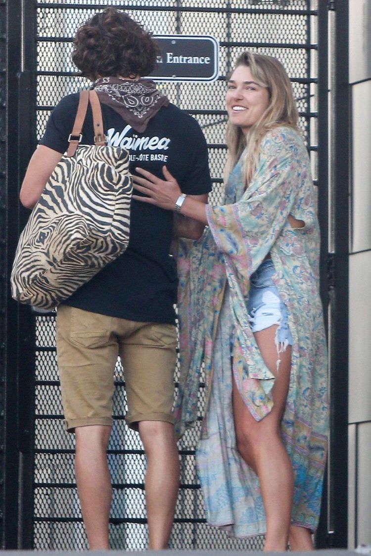 Ashley Hart Candids In Daisy Dukes Out In Los Angeles