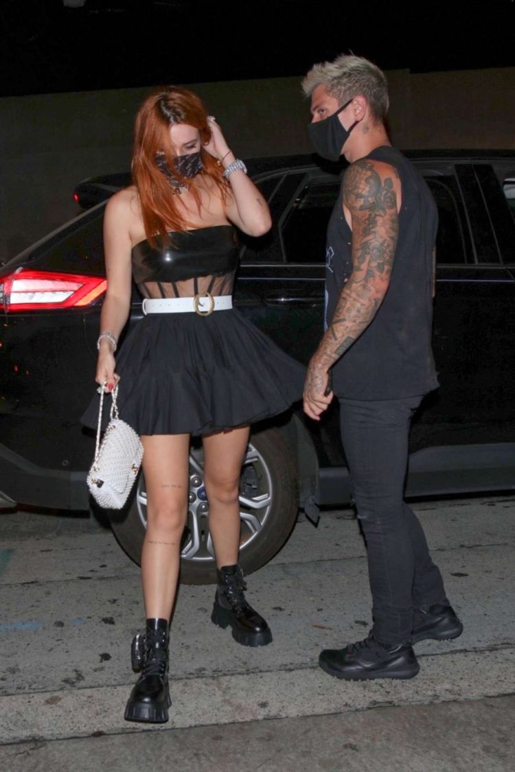 Bella Thorne Goes Out For A Night Out At Craig's In West Hollywood