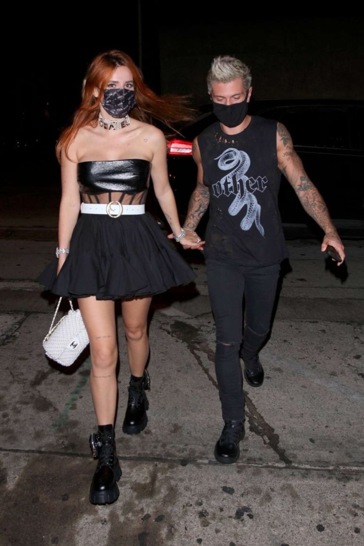 Bella Thorne Goes Out For A Night Out At Craig's In West Hollywood