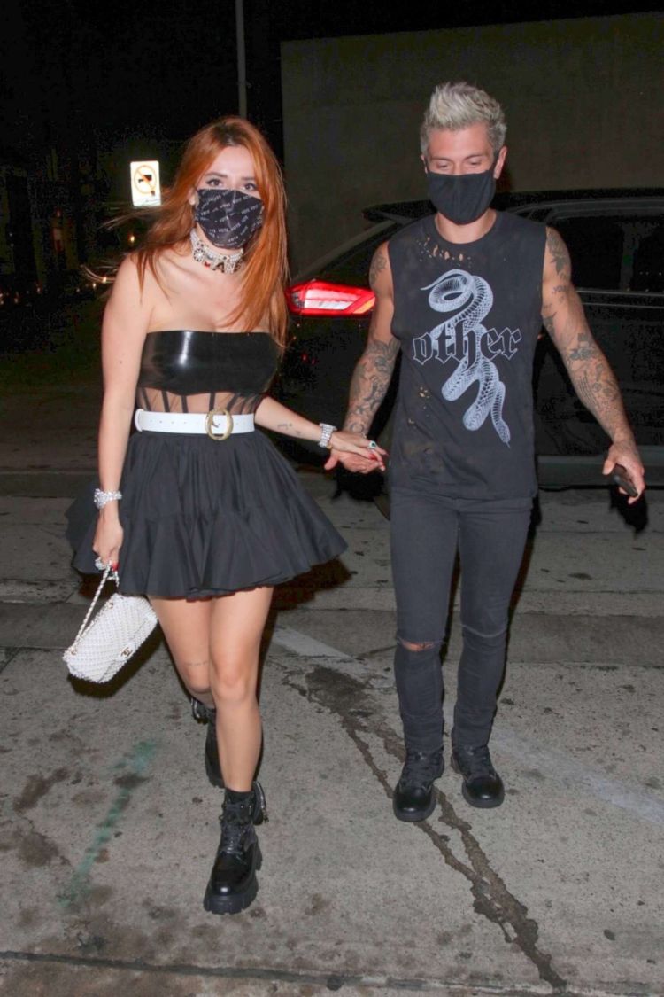 Bella Thorne Goes Out For A Night Out At Craig's In West Hollywood