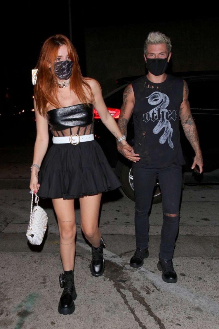 Bella Thorne Goes Out For A Night Out At Craig's In West Hollywood