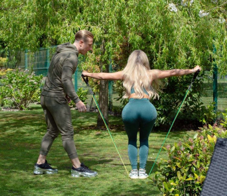 Fitness Freak Bianca Gascoigne Spotted Working Out In Gravesend