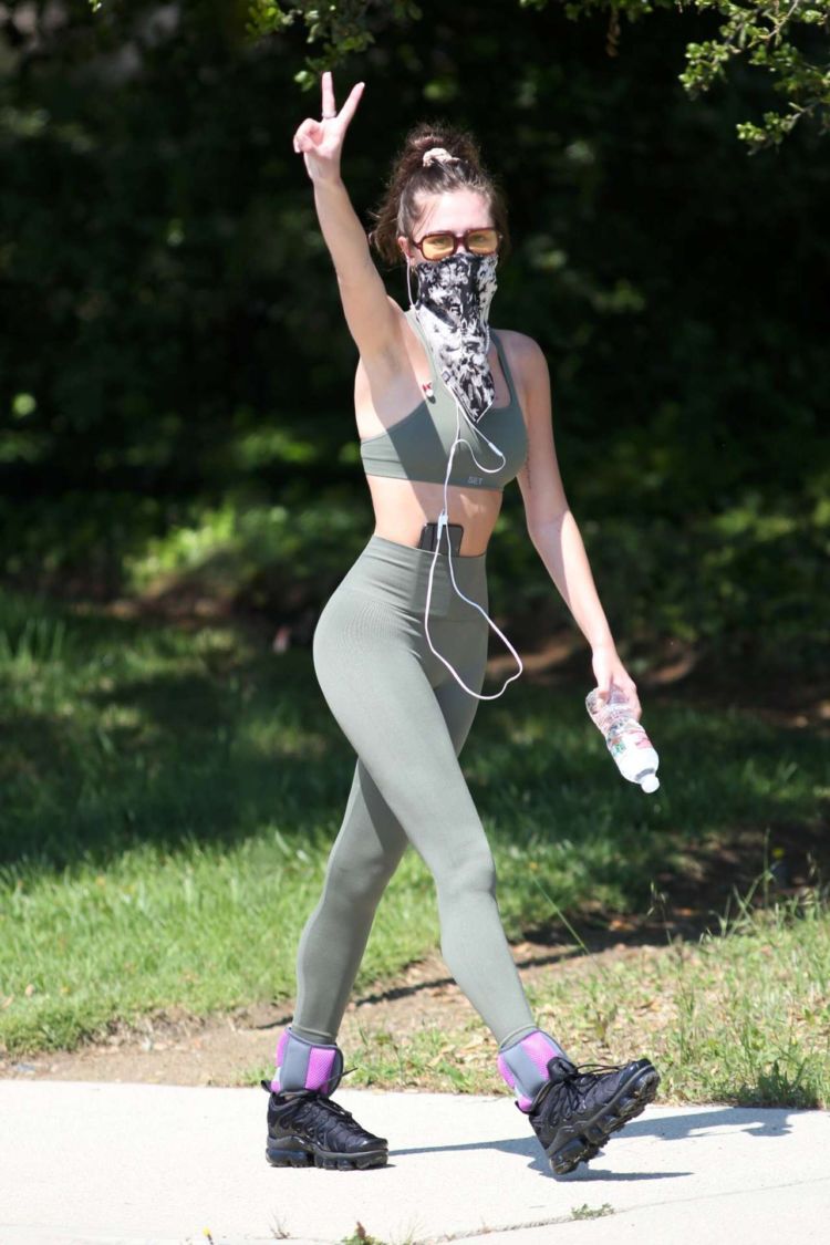 Delilah Belle Hamlin Spotted Out On Mulholland Drive In Beverly Hills