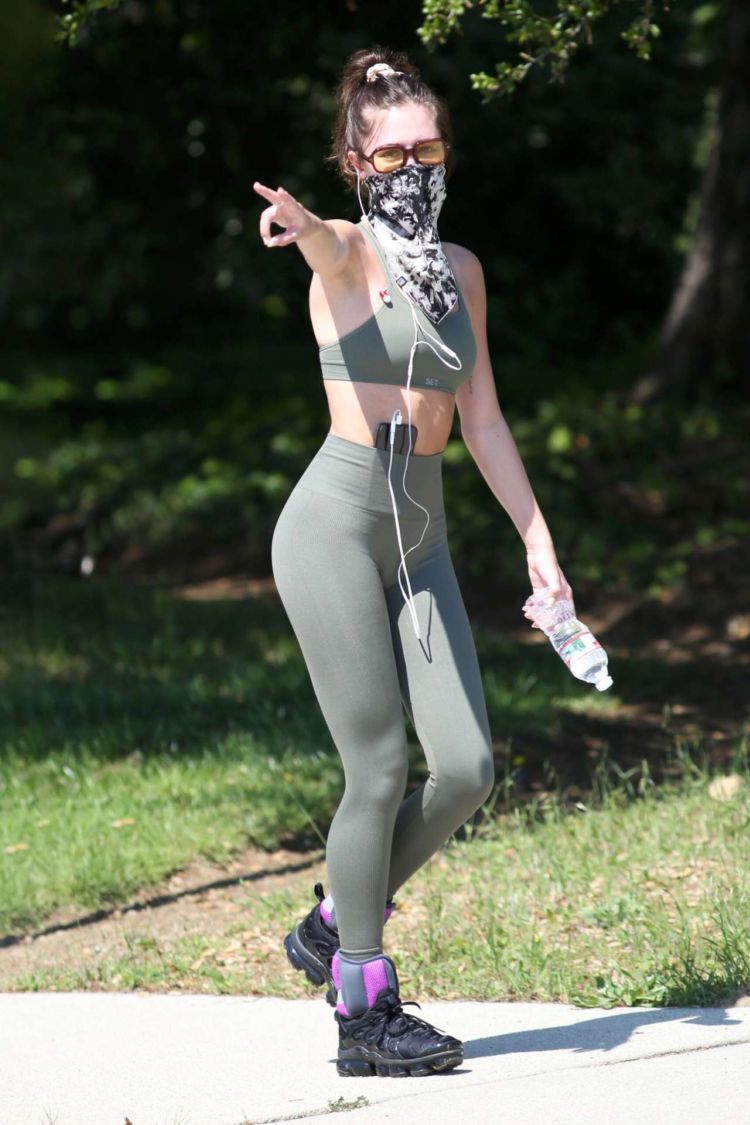 Delilah Belle Hamlin Spotted Out On Mulholland Drive In Beverly Hills