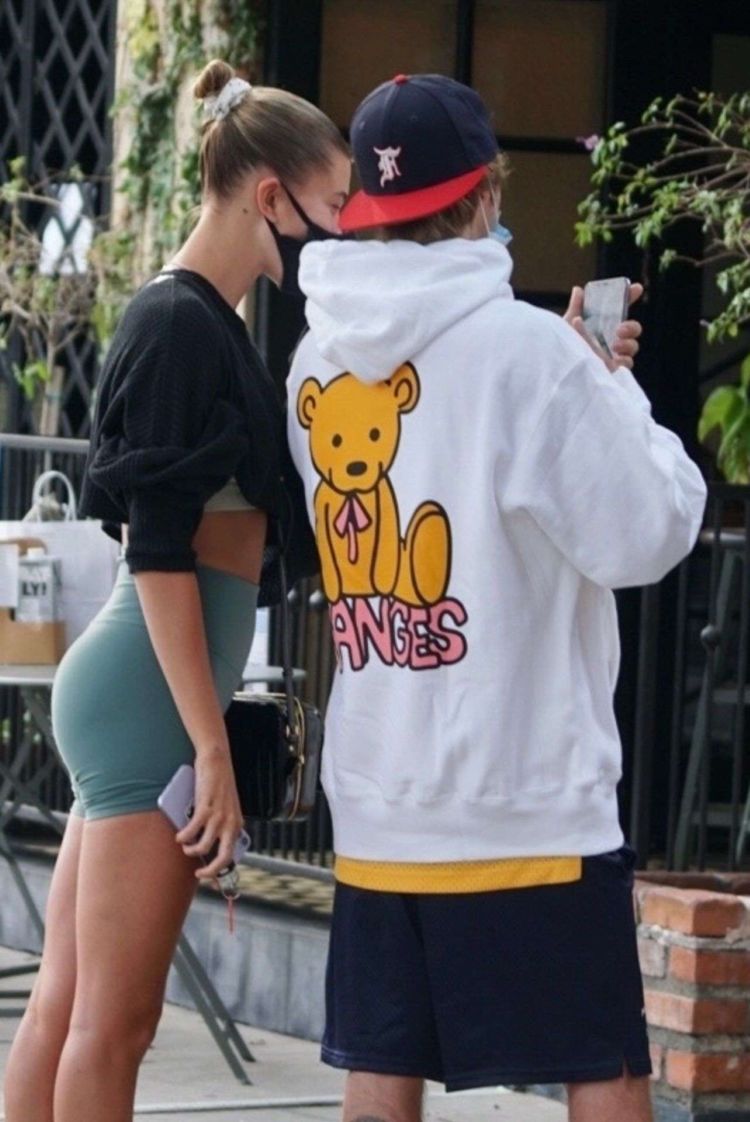 Hailey Bieber's Post Workout Pictures In Los Angeles