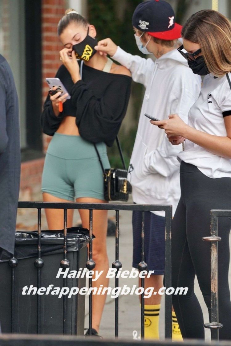Hailey Bieber's Post Workout Pictures In Los Angeles