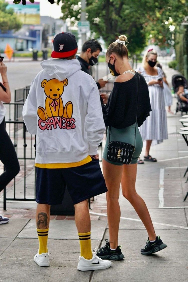 Hailey Bieber's Post Workout Pictures In Los Angeles