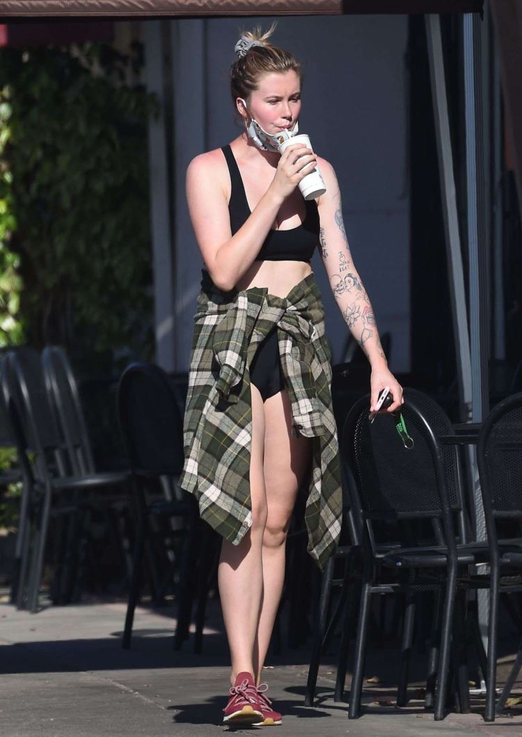 Ireland Baldwin Leggy Candids Out In Los Angeles
