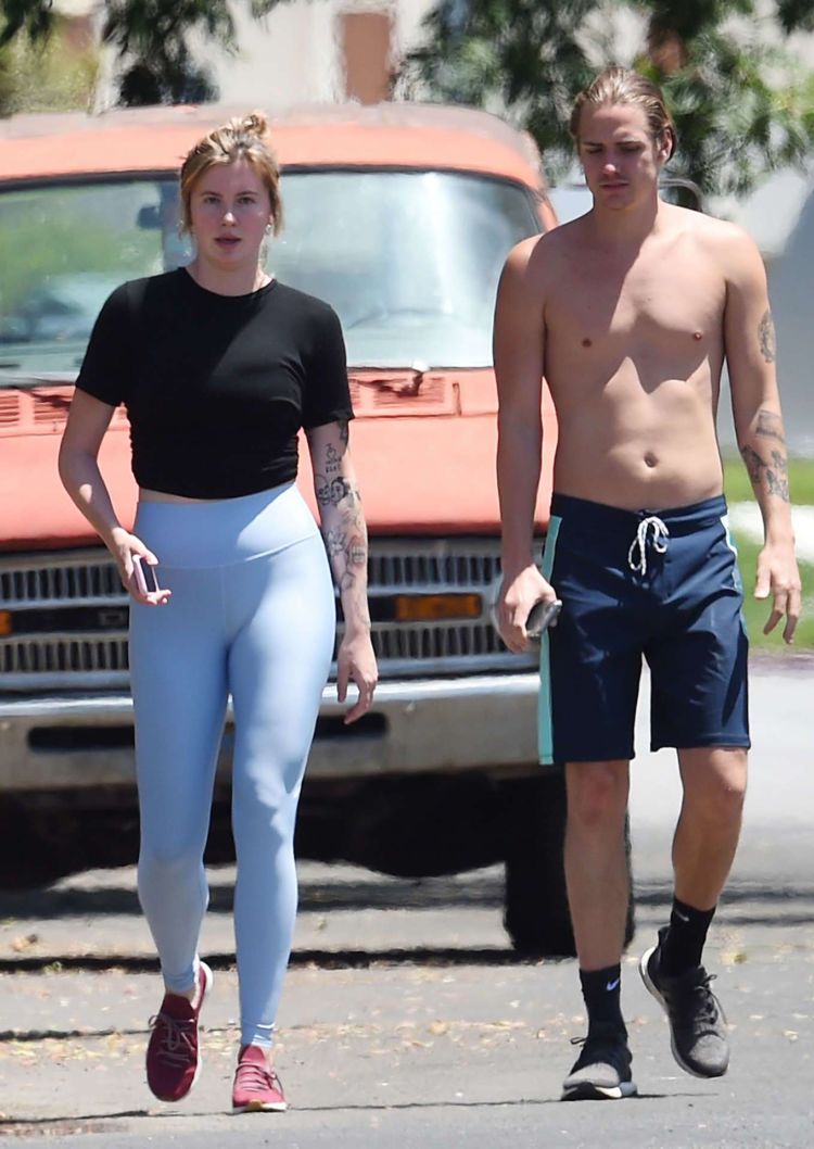 Ireland Baldwin Spotted Working Out With Boyfriend In Los Angeles