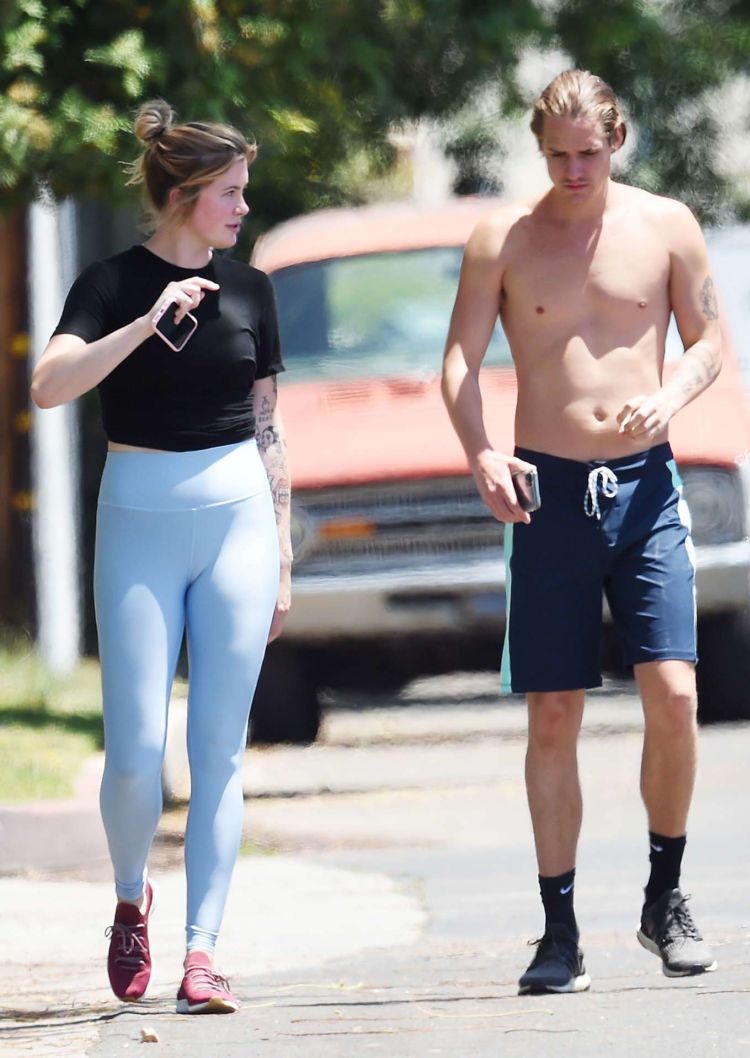 Ireland Baldwin Spotted Working Out With Boyfriend In Los Angeles