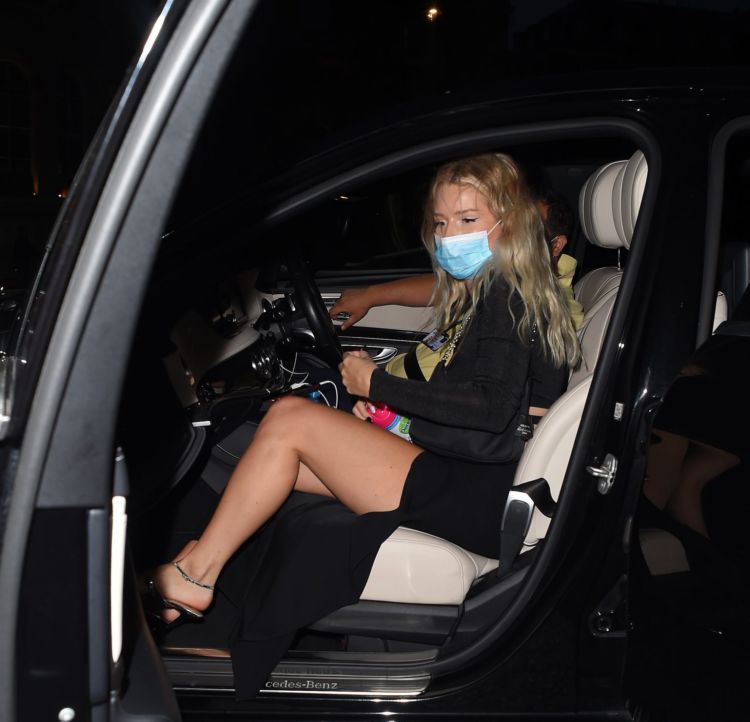 Lottie Moss Spotted Outside The Treehouse Hotel In London