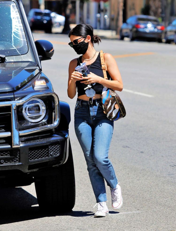 Lucy Hale Candids In Jeans While Running Errands In Los Angeles