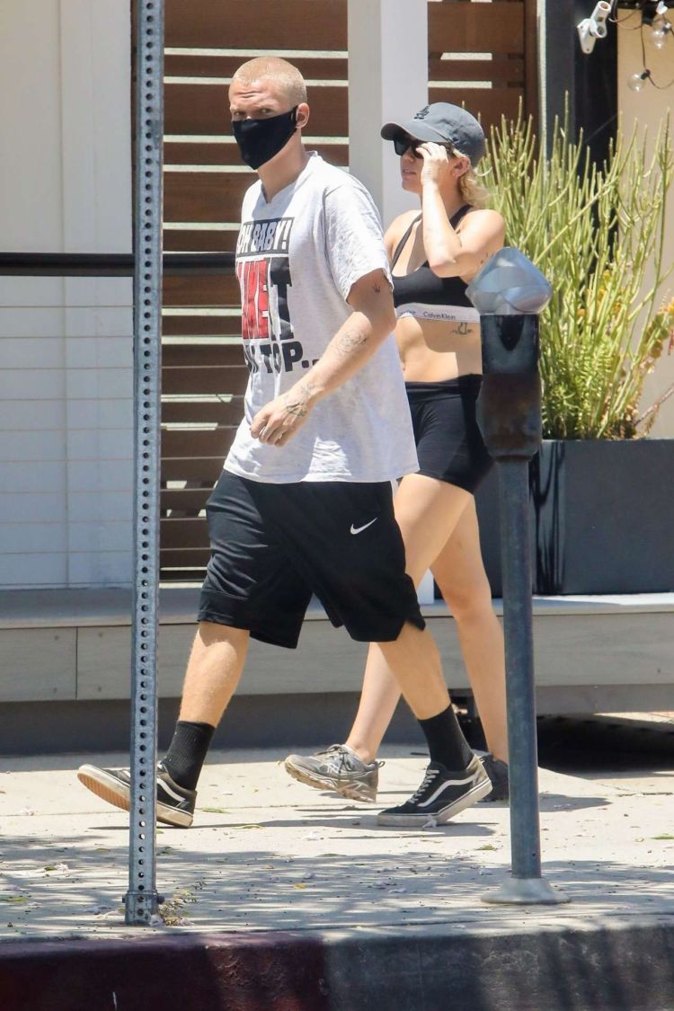 Miley Cyrus Spotted Hiking With Cody Simpson In Los Angeles