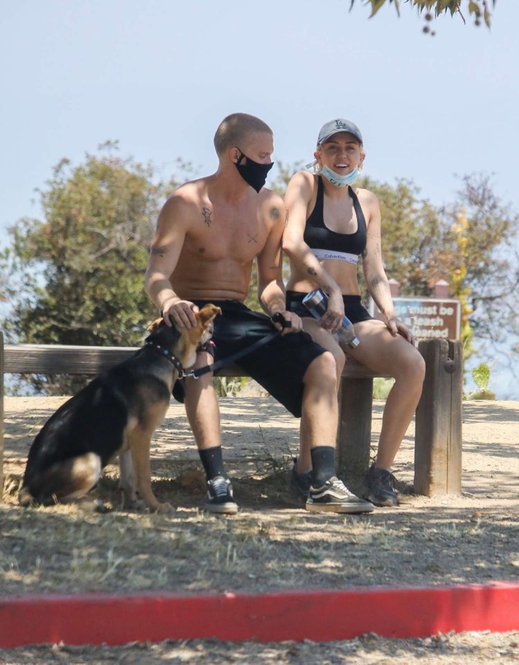 Miley Cyrus Spotted Hiking With Cody Simpson In Los Angeles