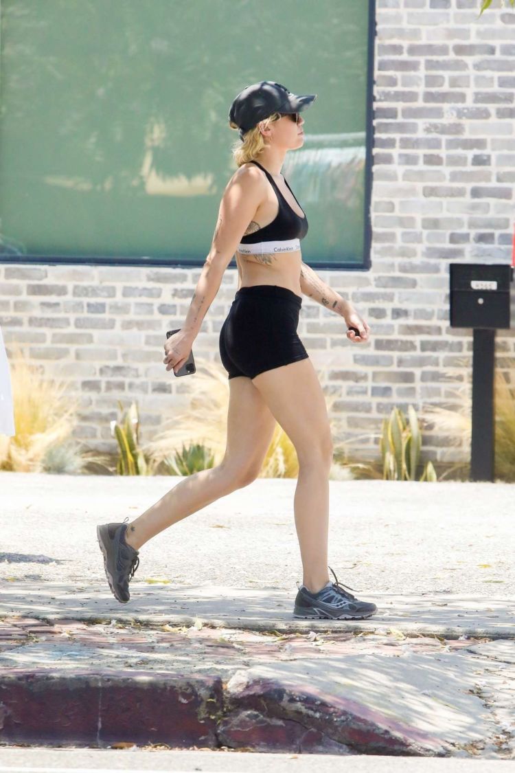 Miley Cyrus Spotted Hiking With Cody Simpson In Los Angeles