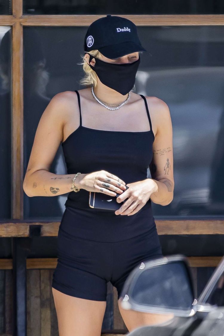 Miley Cyrus Out And About Candids In Calabasas
