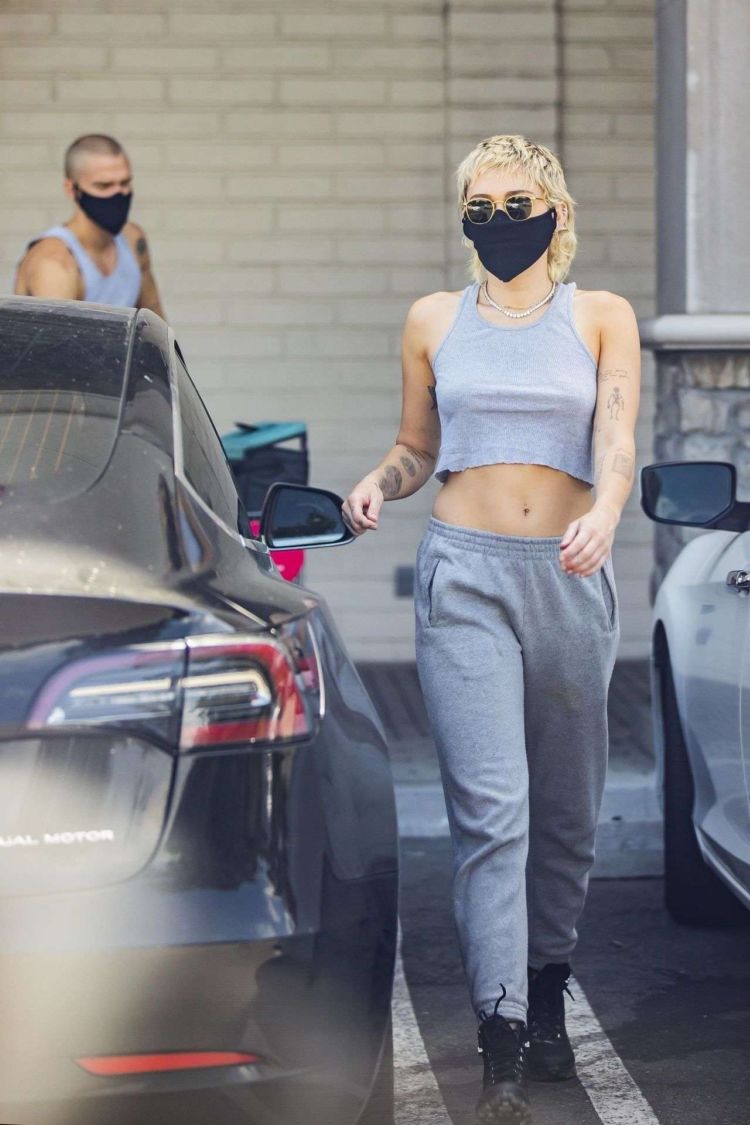 Miley Cyrus On A Shopping Trip With Cody Simpson