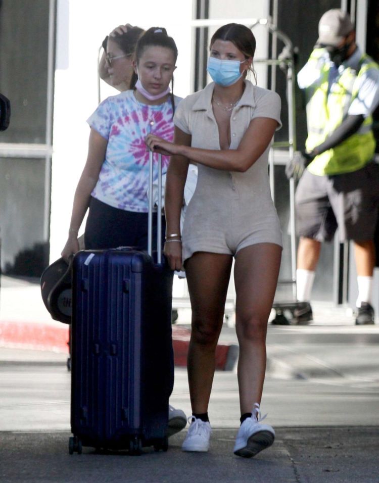 Sofia Richie In A Jumpsuit Out In Cabo San Lucas