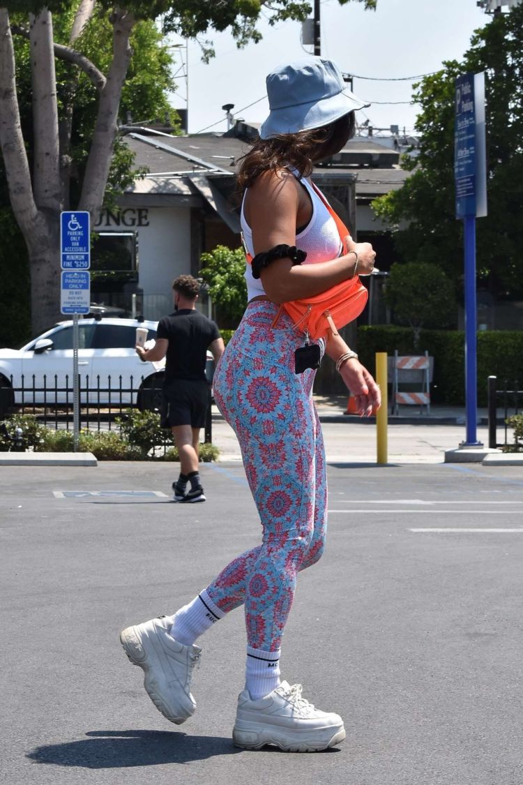 Vanessa Hudgens Out And About Candids In Hollywood