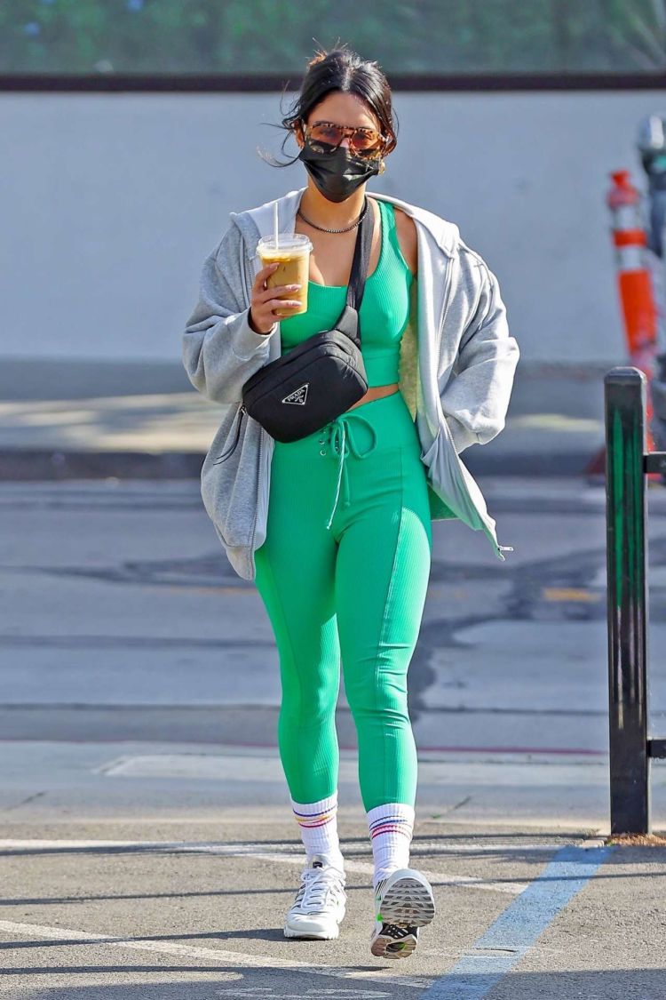 Vanessa Hudgens Spotted Outside Dogpound Gym