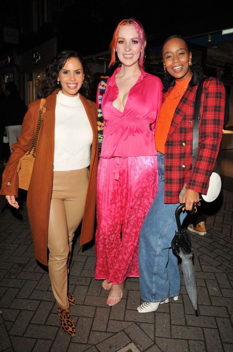 Victoria Clay Spotted In All Pink Out In London