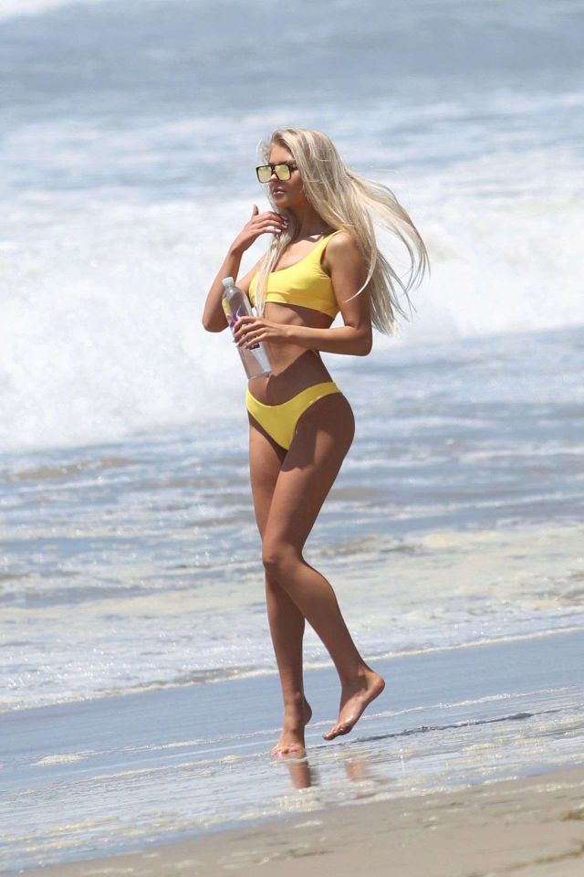 Brooklyn Clift Slays In Yellow For 138 Water Photoshoot