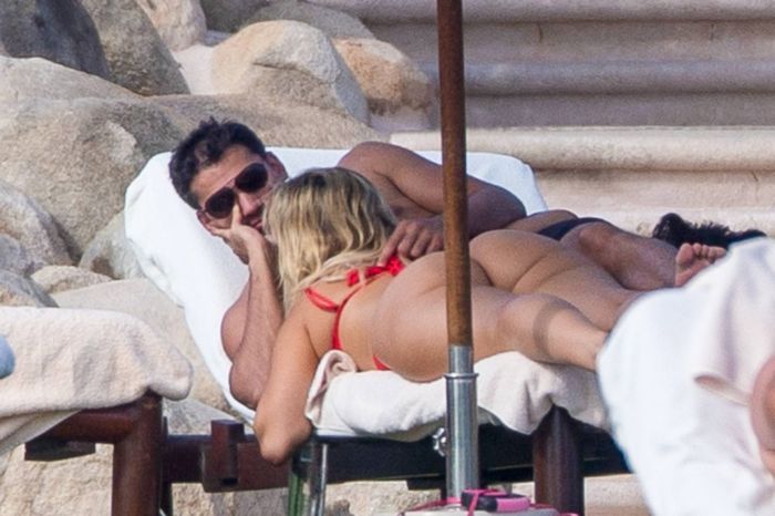 Bebe Rexha Vacationing In A Red Bikini In Cabo San Lucas