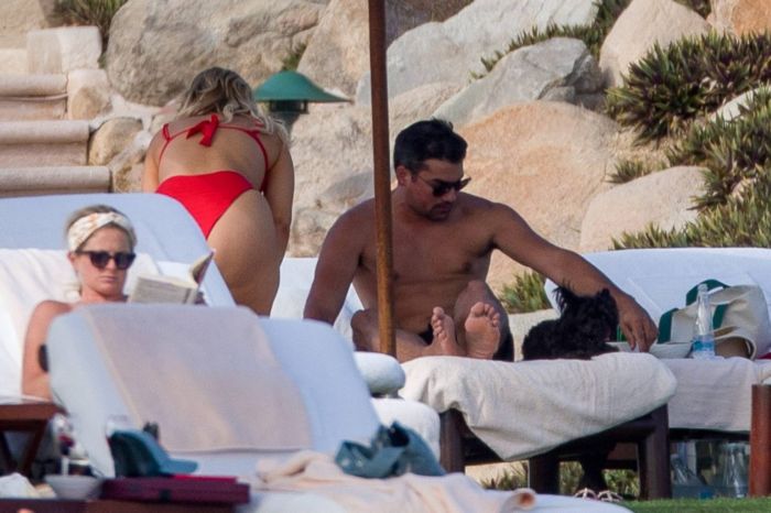 Bebe Rexha Vacationing In A Red Bikini In Cabo San Lucas