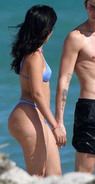 Camila Cabello Enjoying In Bikini On The Beach In Miami