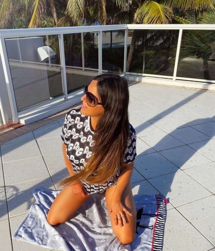 Claudia Romani Shoots For Italian Boutique Cerbero Store In Miami