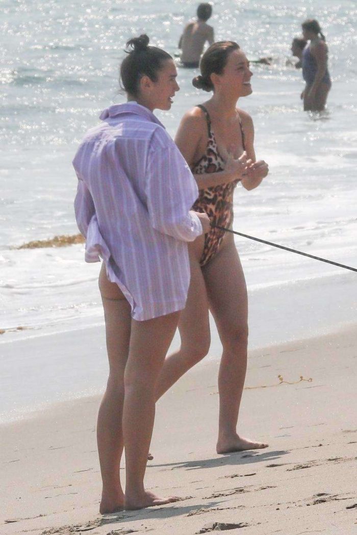 Dua Lipa Candids In Bikini At The Beach In Malibu