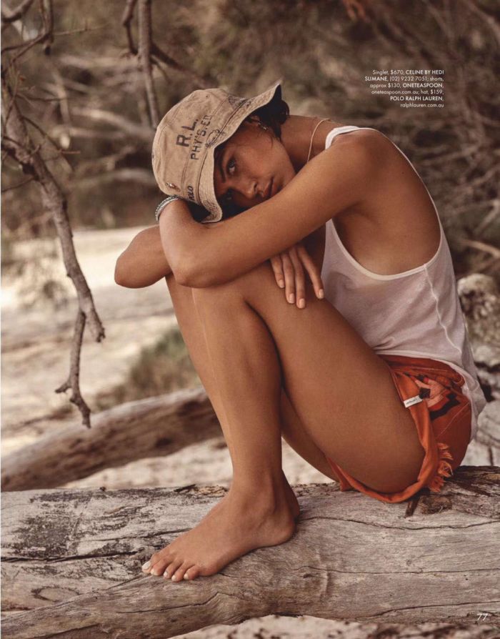 Georgia Fowler Shoots For Elle Australia Magazine 2020