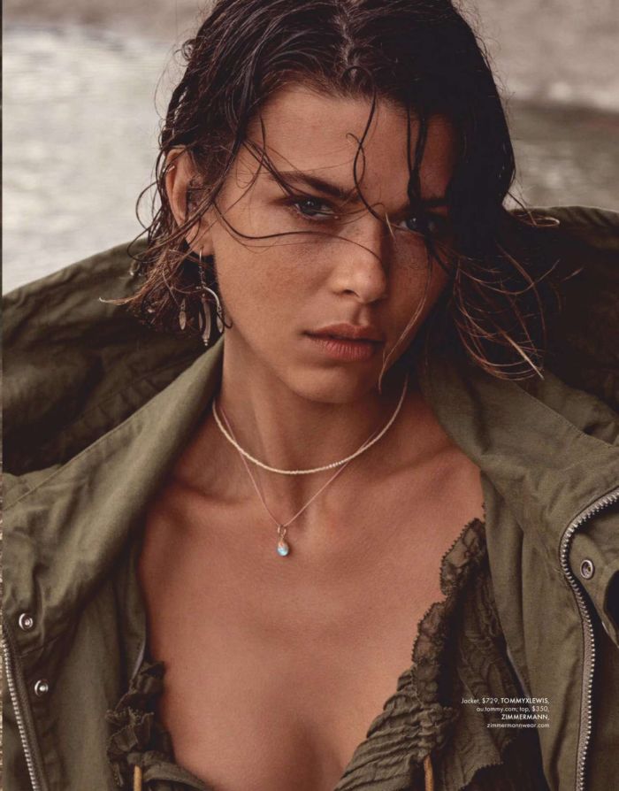 Georgia Fowler Shoots For Elle Australia Magazine 2020