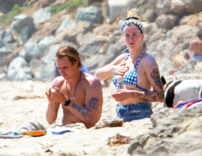 Ireland Baldwin Vacationing In Bikini At The Beach In Malibu