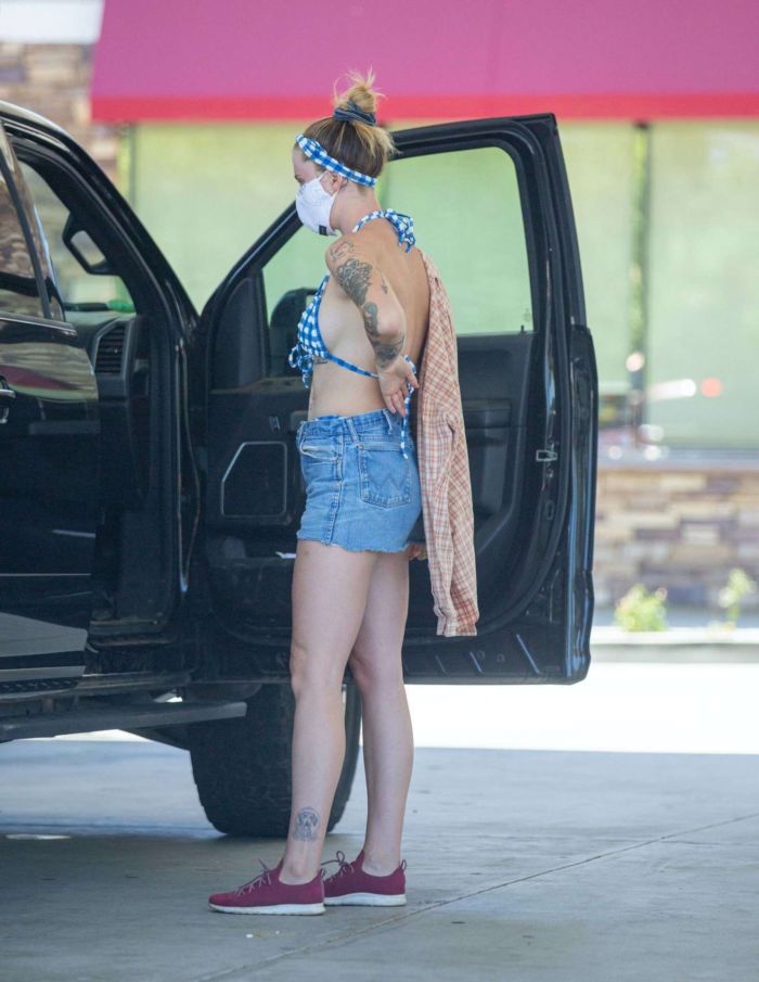 Ireland Baldwin Vacationing In Bikini At The Beach In Malibu