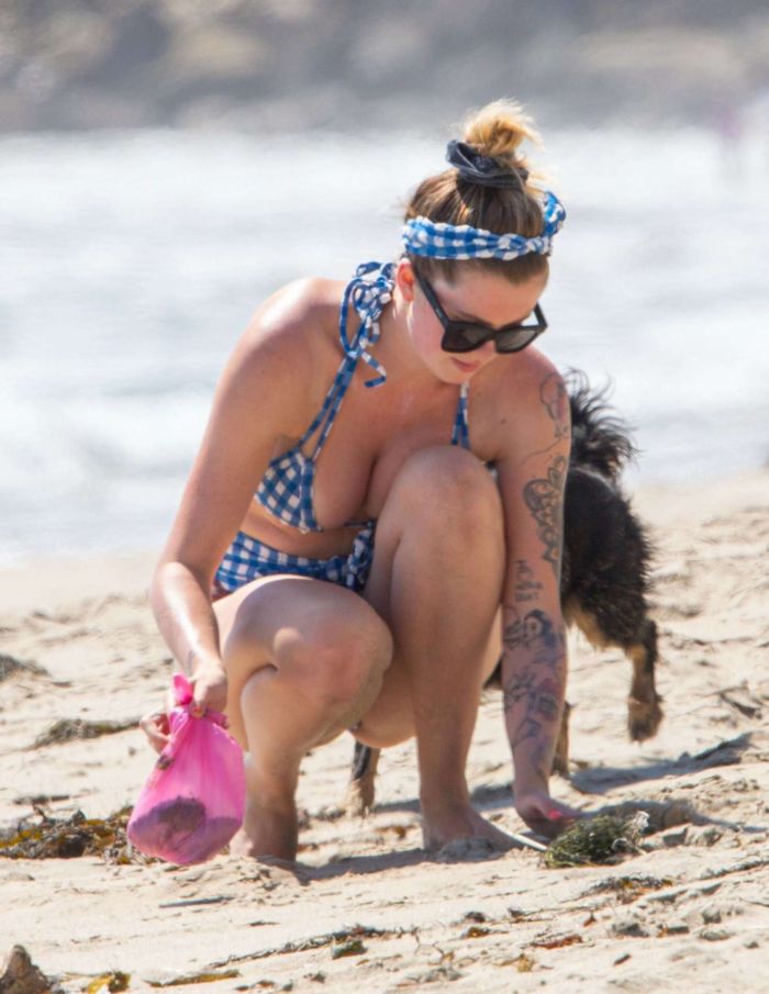 Ireland Baldwin Vacationing In Bikini At The Beach In Malibu