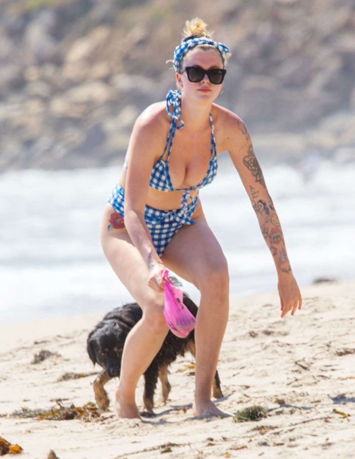 Ireland Baldwin Vacationing In Bikini At The Beach In Malibu
