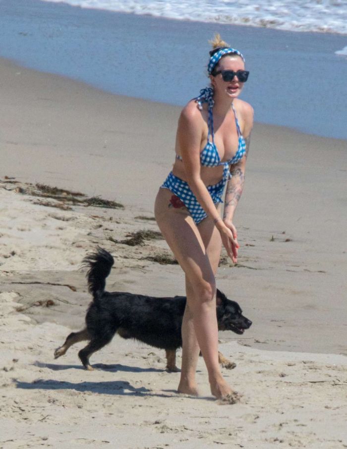Ireland Baldwin Vacationing In Bikini At The Beach In Malibu