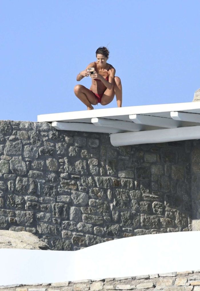 Izabel Goulart Poses For A Bikini Photoshoot In Mykonos